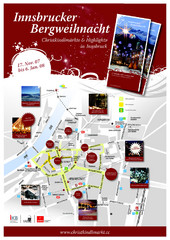 Innsbruck Christmas Markets Map
