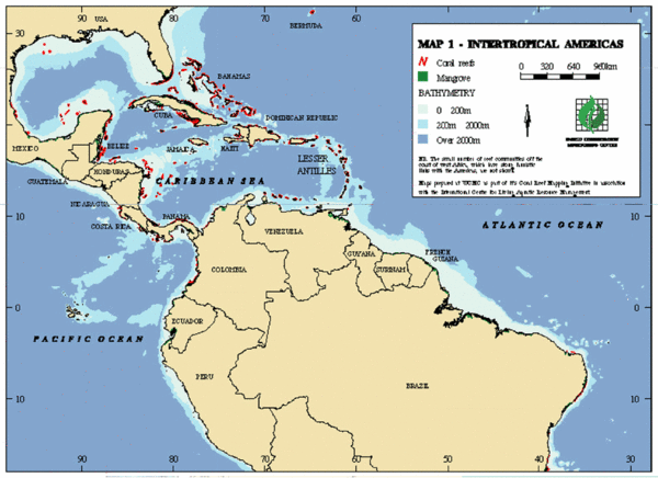 Intertropical Americas Map