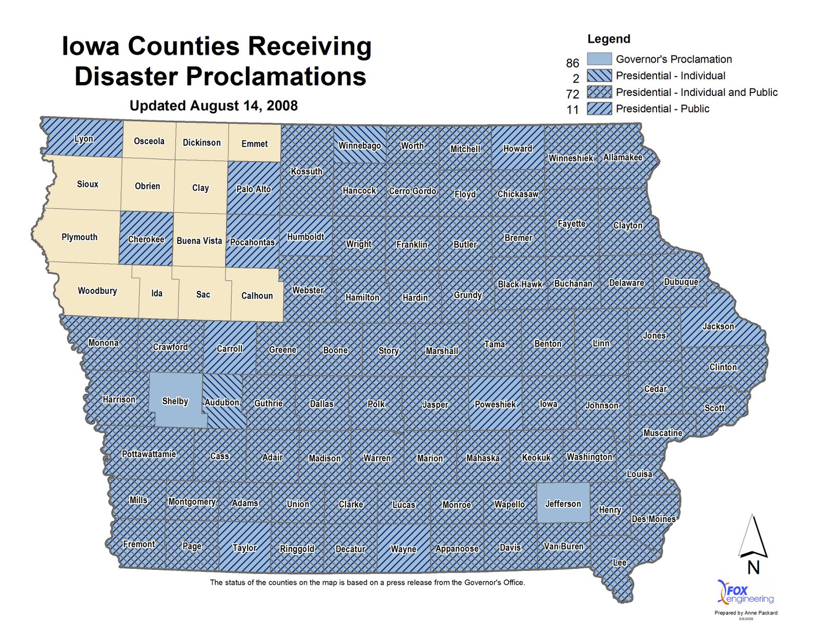 Iowa County Map Iowa • mappery