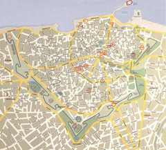 Iraklio City Map