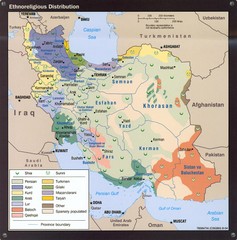Iran Ethnoreligious Map