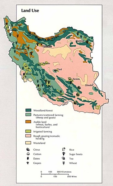Iran Land Use Map