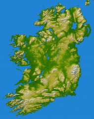 Ireland Topo Map