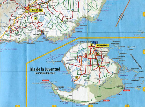 Isla de la Juventud Map
