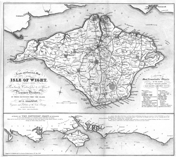 Isle of Wight Map