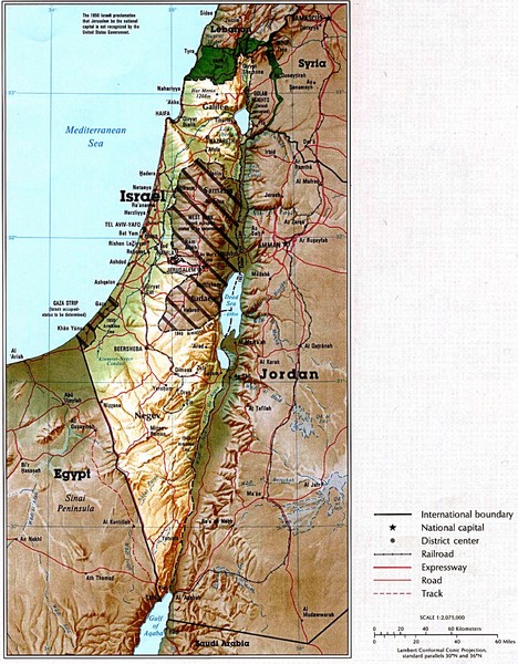 Israel Map