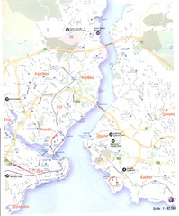 Istanbul - Bosphorus Map