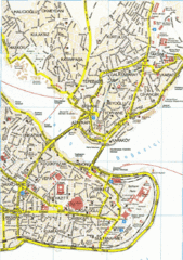 Istanbul City Map