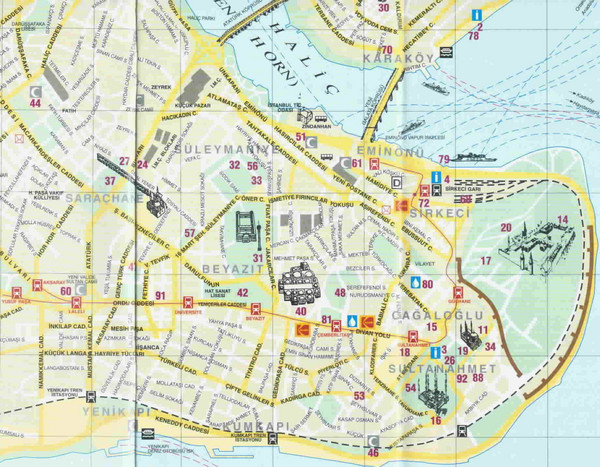 Istanbul Map