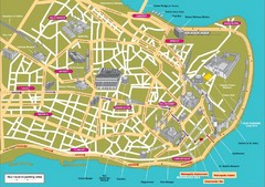 Istanbul Tourist Map