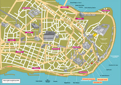 Istanbul Tourist Map