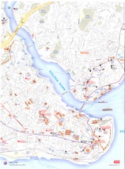 Istanbul - West half Map