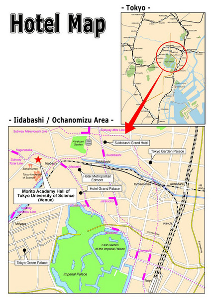 Itabashi Hotel Map