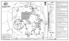 Itasca State Park Winter Map