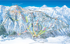 Jackson Hole Mountain Resort Ski Trail Map