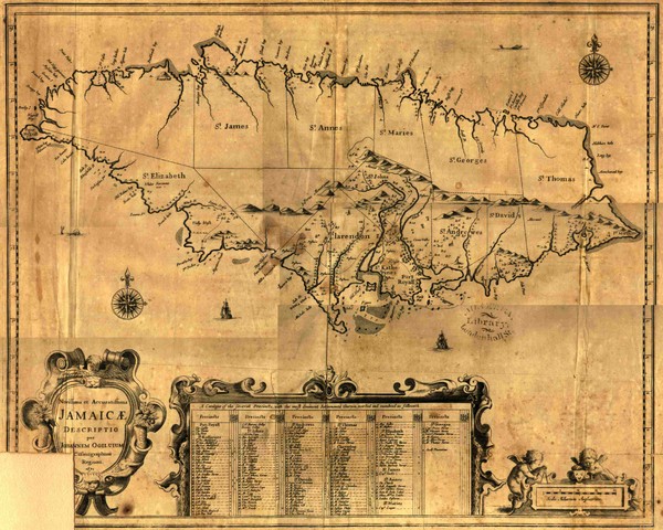 Jamaica Map