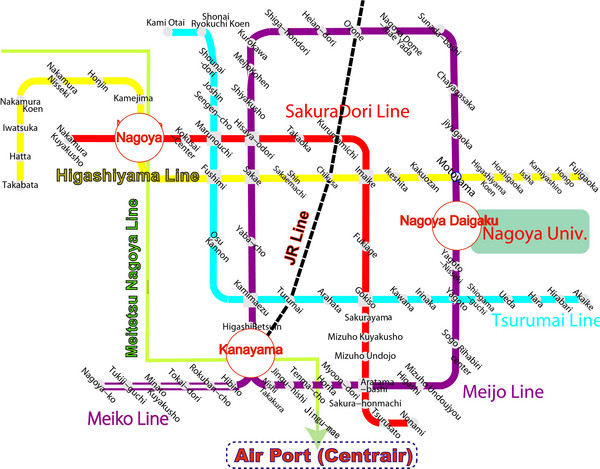 Japan Subway Map