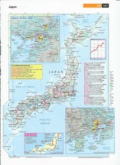 Japan Tourist Map