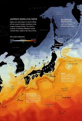 Japan's Ocean Currents Map