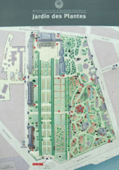 Jardin des Plantes Park Map