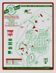 Jellystone Park at Glebrook Resort & Spa Map