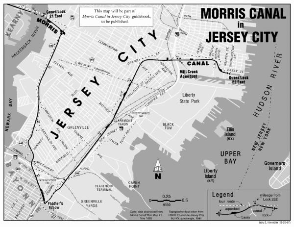 Jersey City Map