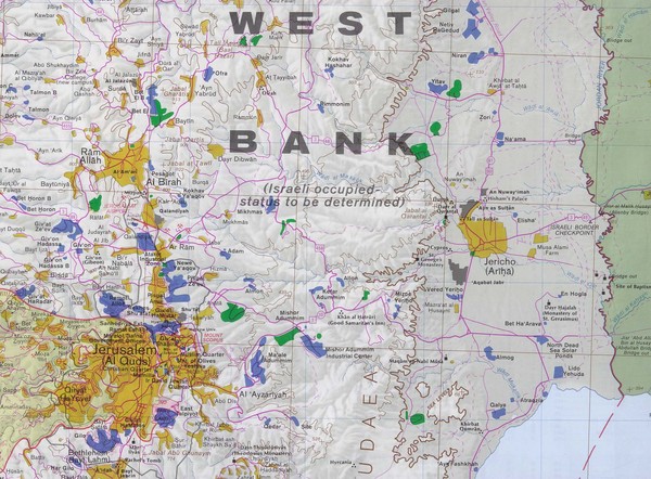 Jerusalem Tourist Map - Jerusalem • mappery