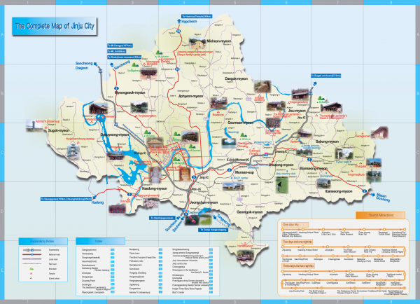 Jingu Tourist Map