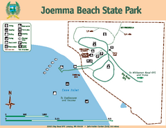 Joemma Beach State Park Map
