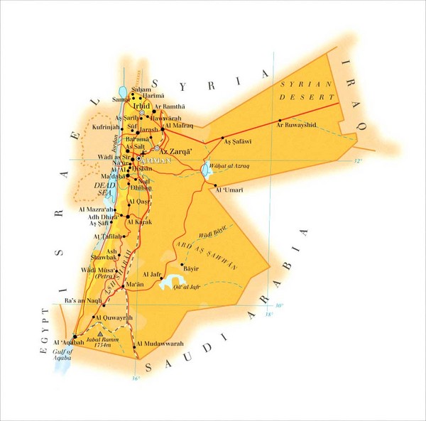 Jordan Map