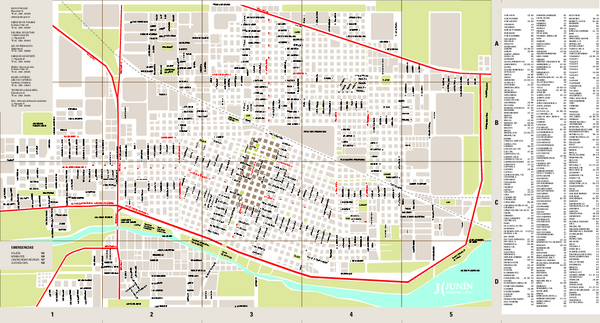 Junin City Map