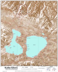Kailash (Feng) Mountain Map