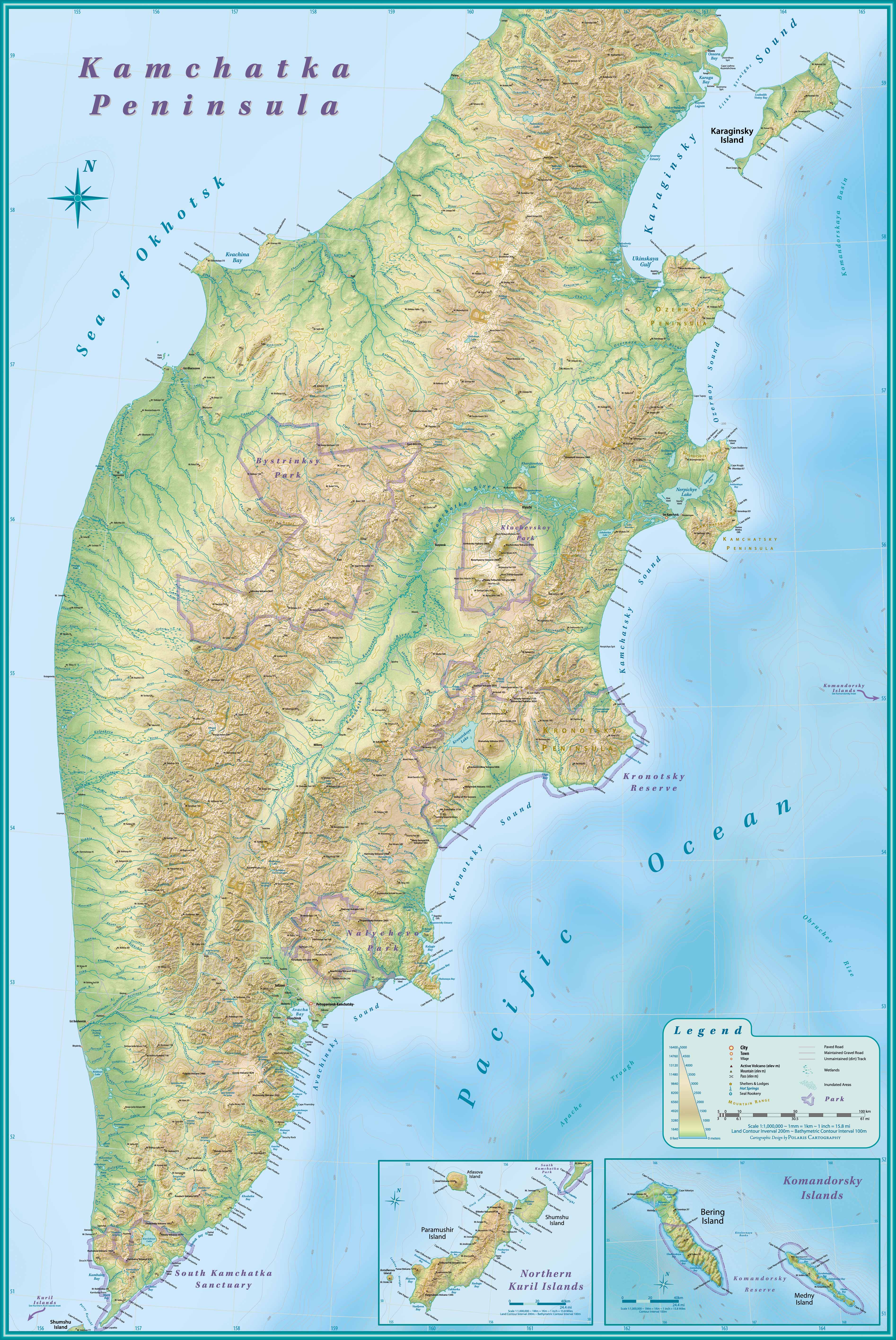 Kamchatka Peninsula Map Kamchatka Russia Mappery kamchatka-peninsula-map-kamchatka-russia-mappery