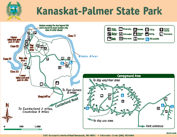 Kanaskat-Palmer State Park Map
