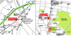 Kanazawa Tourist Map