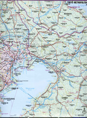 Kanto Area Map