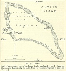 Kanton atoll Map