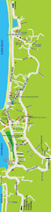 Karon Beach Tourist Map