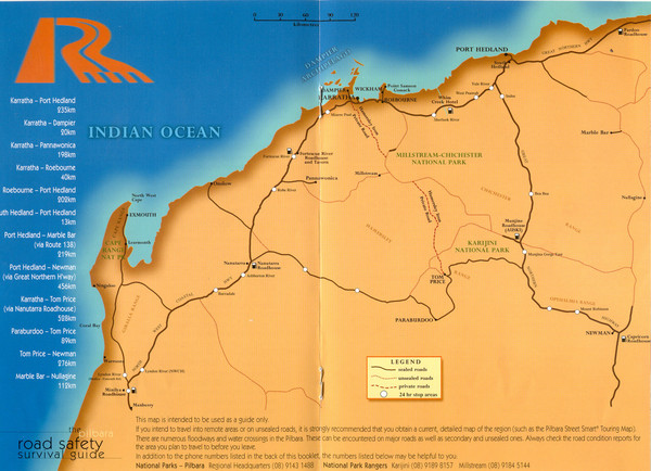 Karratha Road Map