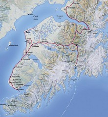 Kenai Peninsula, Alaska Map