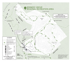 Kennedy Grove Recreation Area Trail Map