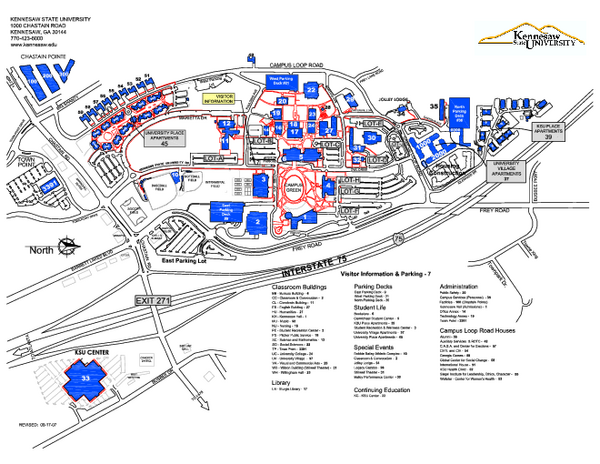 Kennesaw State University Map