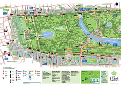 Kensington Gardens Map