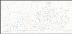 Kentucky Zip Code Map