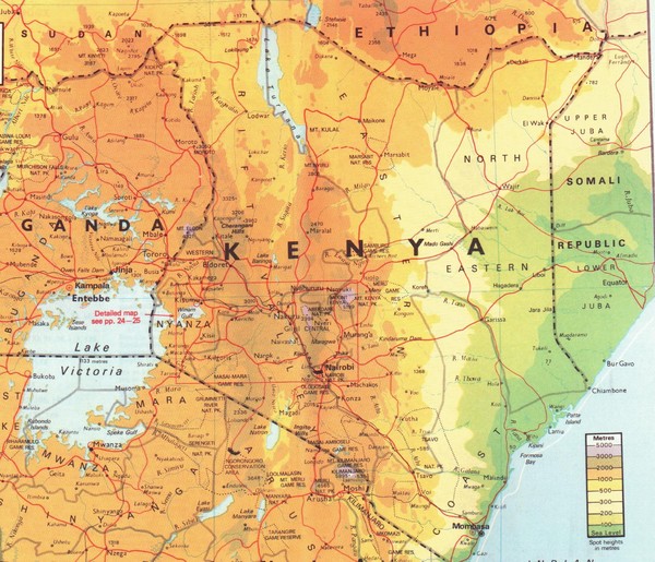 Kenya Map