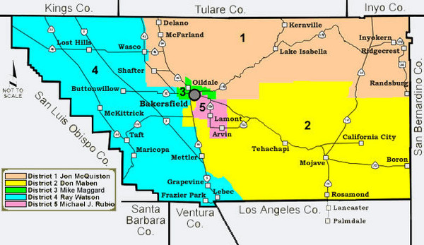 Bakersfield Map City Limits.