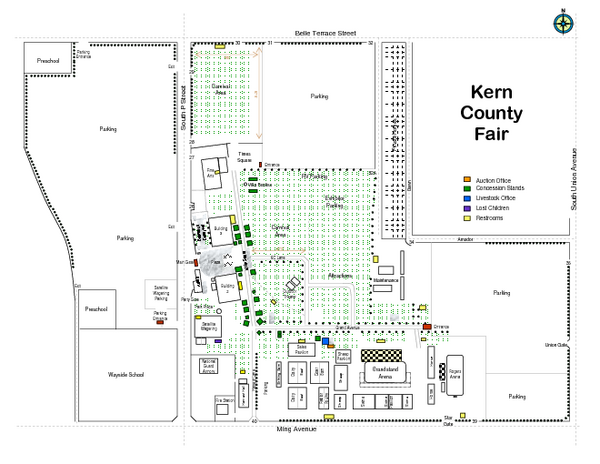 Kern County Raceway Park Seating Chart