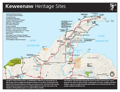 Keweenaw National Historical Park Official Map