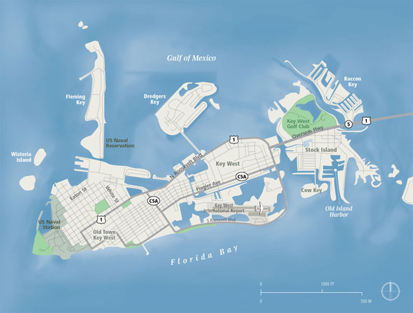 Key West Map - Key west • mappery