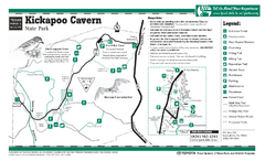 Kickapoo Cavern, Texas State Park Facility, Trail...